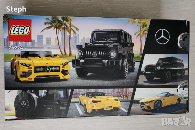 Lego 76924 Speed Champions Mercedes-AMG G 63 и SL 63 Мерцедес - безплатна доставка, снимка 2 - Конструктори - 55981733