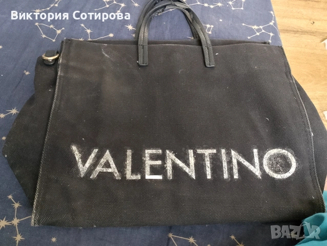 тип "tote" на марката Valentino. , снимка 2 - Дамски - 54257120