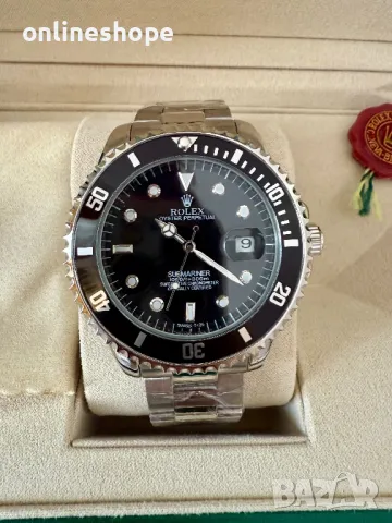 Часовник Rolex Submariner - Самонавиващ механизъм с кутия и документи, снимка 14 - Мъжки - 49420760