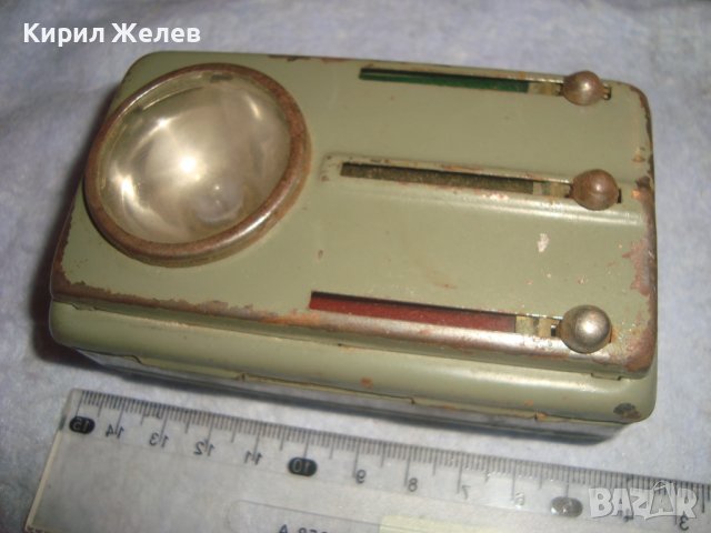СТАРО СИГНАЛНО МЕТАЛНО РЯДКО РЕТРО БДЖ ФЕНЕРЧЕ с 4 ЦВЯТА 32189