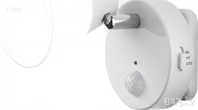 НОВИ! LED лампа спот за контакт със сензор за движение  Код:002, снимка 3 - Лед осветление - 38498327