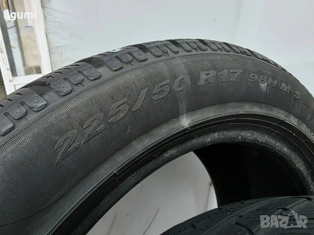 2бр зимни гуми 225/50/17 PIRELLI L06666, снимка 4 - Гуми и джанти - 56120113