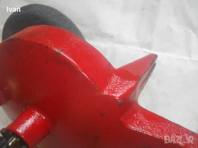 2,5 кг Немски РЪЧЕН ШМИРГЕЛ  с възможност за шлифовъчен камък диск до ф 200мм ОТЛИЧЕН ГОЛЯМ, снимка 15 - Други инструменти - 47602865