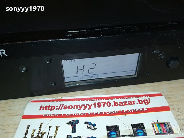 🔥SHURE BLX4R S8 823-832MHz 0910221632, снимка 4 - Микрофони - 38272603