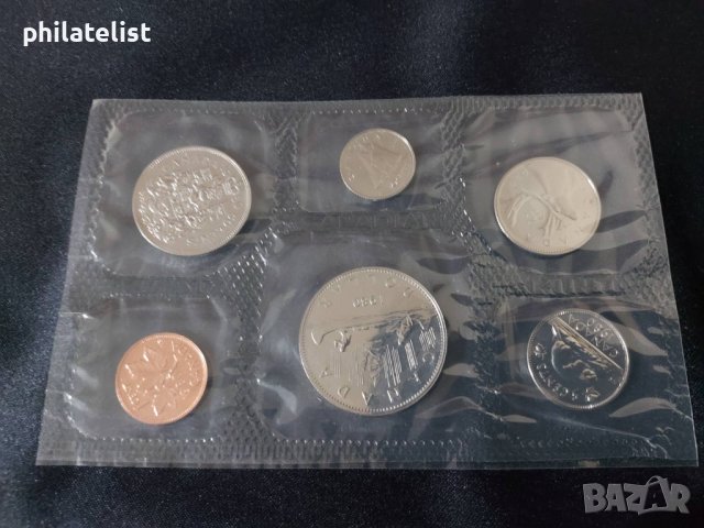 Канада 1980 - Комплектен сет , 6 монети, снимка 1 - Нумизматика и бонистика - 42515300