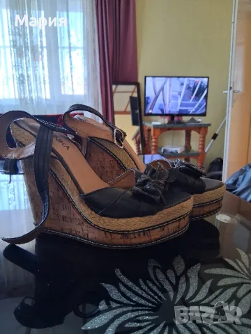 дамски сандали на платформа , снимка 1