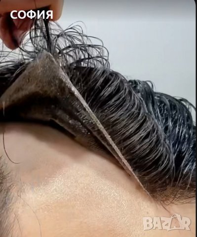 ПРОМОЦИЯ! Мъжки системи от естествена коса, снимка 13 - Аксесоари за коса - 42867069
