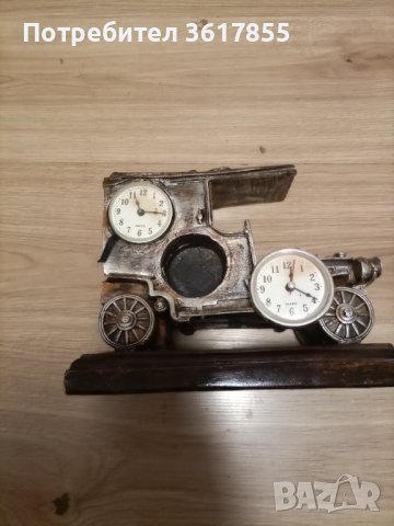 Ретро автомобил часовник , снимка 4 - Антикварни и старинни предмети - 39478014