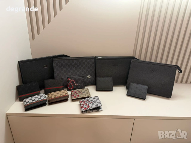 ♣️Нови Модели #МъжкиКлъч и  #МъжкиПортфел 👇👇👇Gucci Boss Dior Armani Philip Plein