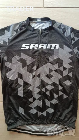 Джърси тениска екип за колоездене с къс ръкав SRAM, снимка 3 - Спортни дрехи, екипи - 16172322