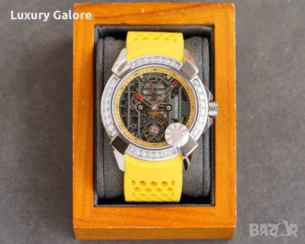 Mъжки часовник Jacob & Co. Epic X Diamond Y с автоматичен механизъм, снимка 1 - Луксозни - 38214017