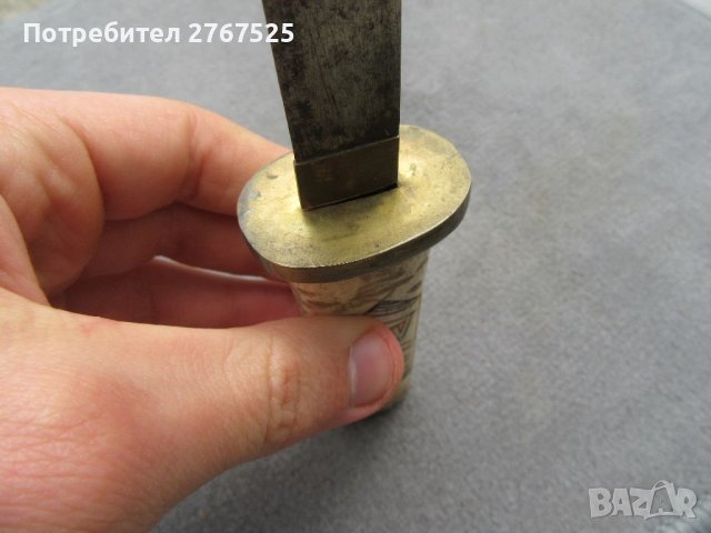 Танто Японски ръчно кован нож началото на 20 век, снимка 10 - Други ценни предмети - 40480615