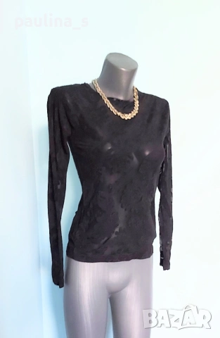 Три различни броя / Луксозна блуза с ламе и с цветя "Melanie lyne", "SNO skins" и България , снимка 10 - Туники - 36537131