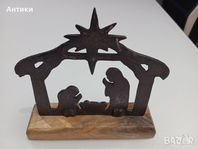 Стара прекрасна Коледна украса , снимка 11 - Статуетки - 52494029