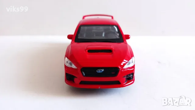 Subaru WRX STI 2017 Maisto - Мащаб 1:40 , снимка 8 - Колекции - 53283353