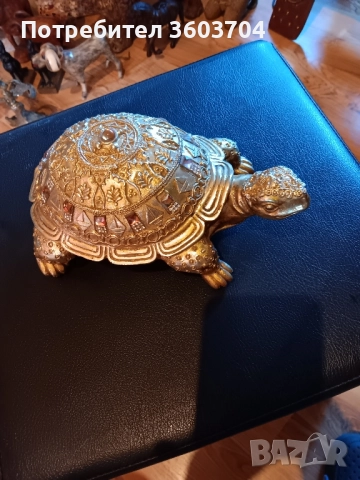 костенурка статуетка, снимка 4 - Статуетки - 51785572