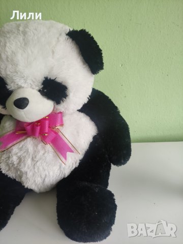 Голяма седнала плюшена панда., снимка 5 - Плюшени играчки - 42460750