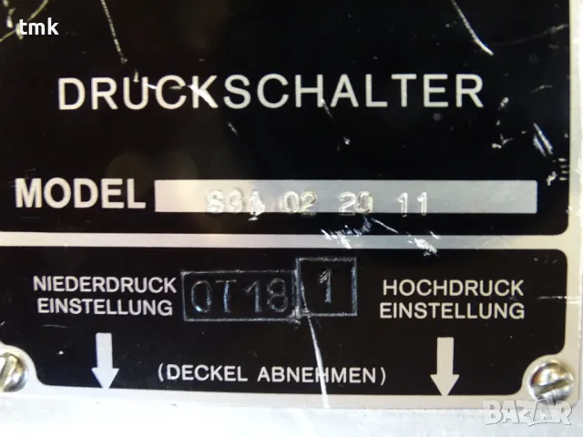 Пресостат Vickers SG1022011 Pressure Switch, снимка 7 - Резервни части за машини - 47861320