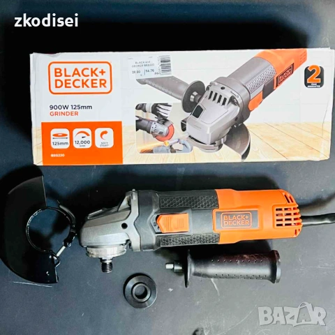 Ъглошлайф Black and Decker BEG220