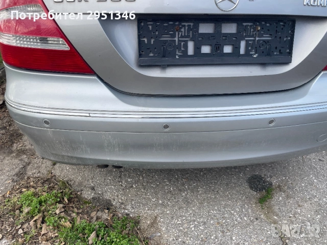 Задна броня Mercedes CLK W209 Мерцедес ЦЛК