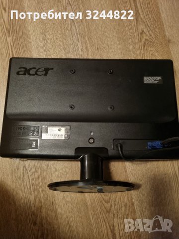 Acer 19 inch широкоекранен, снимка 2 - Монитори - 34965080
