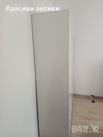 Нов гардероб бял гланц и дьб сонома, снимка 6 - Гардероби - 53210123