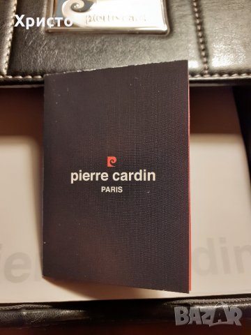 Пиер Карден поставка за бюро за листчета Париж Pierre Cardin кожа лукс, снимка 6 - Подаръци за рожден ден - 17343004
