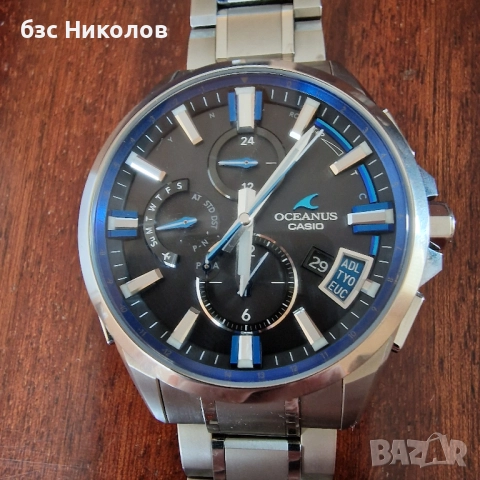 Casio Oceanus OCW-G2000-1AJF GPS,Bluetooth,Sapphire Cristal., снимка 3 - Мъжки - 52736251