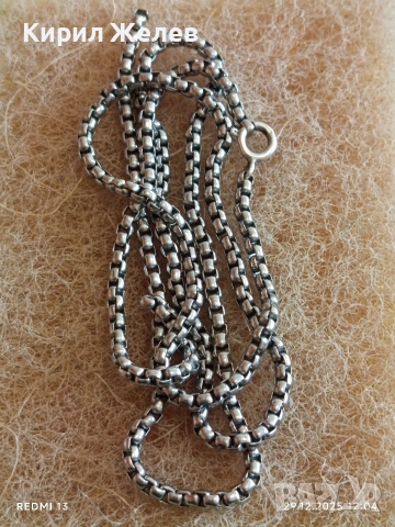 Сребърна верижка скъсана за ремонт 40250, снимка 8 - Колиета, медальони, синджири - 52926417