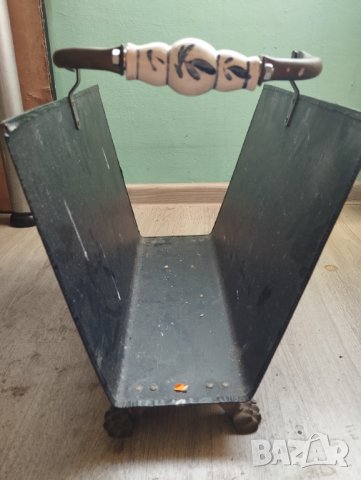 Стара поставка за вестници,списания, снимка 6 - Други ценни предмети - 42284084