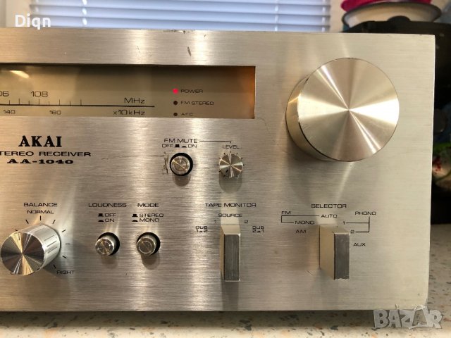 Akai AA-1040, снимка 3 - Ресийвъри, усилватели, смесителни пултове - 39620811