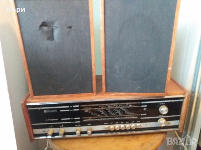 К-т Мелодия 20 ,грамофон и две тонколони, снимка 1 - Радиокасетофони, транзистори - 32007497
