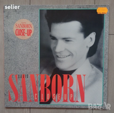 David Sanborn ‎– Close-Up Издание 🇩🇪 GERMANY 1988г Стил: Contemporary Jazz, Smooth Jazz Състояние 