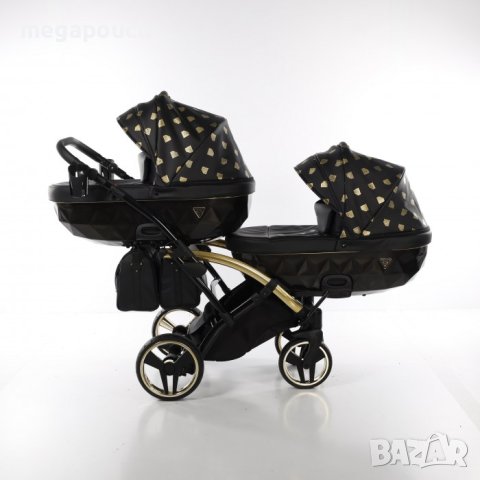 Бебешка количка Junama Glow Duo Slim 2в1, 3в1 НОВА, снимка 5 - Детски колички - 42081718