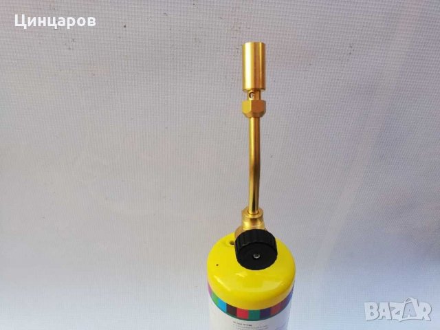 Горелка с флакон мап газ,подгряване,топене,спояване, снимка 4 - Други машини и части - 31266971