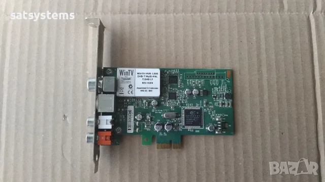 Hauppauge WinTV HVR 1200 PCI-E DVB-T Multi PAL 71959 LF Rev H2E9 