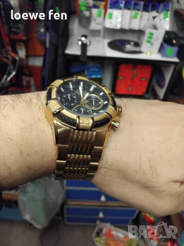 Swiss Ronda Invicta bolt 25867 и Един Як Правоъгълен Diesel, снимка 7 - Мъжки - 53972151