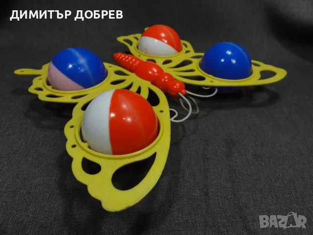 СТАРА РЕТРО СОЦ ПОЛСКА ПЛАСТМАСОВА ИГРАЧКА ПЕПЕРУДА, снимка 2 - Колекции - 56270272