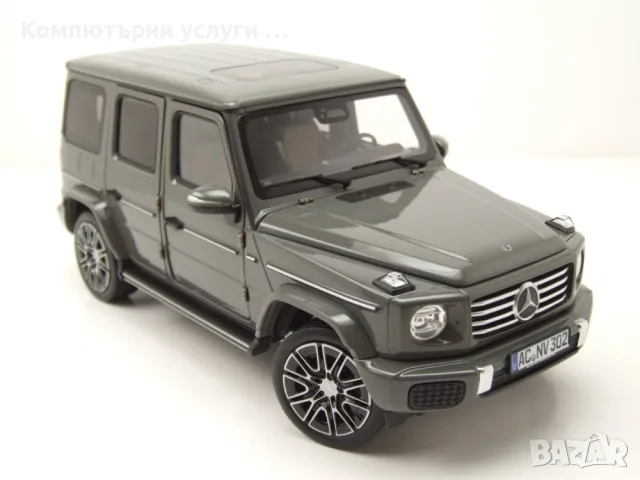 Mercedes-Benz G-Klasse G-Modell 2024 - мащаб 1:18 на Norev моделът е нов в кутия, снимка 3 - Колекции - 56193013