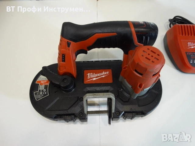 Milwaukee M12 BS - Лентов трион / банциг, снимка 8 - Други инструменти - 54297891