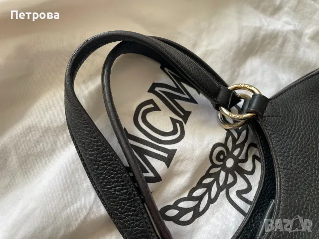 Кожена чанта MCM Оригинал, снимка 5 - Чанти - 56140666