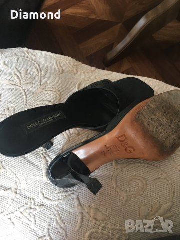 Dolce & Gabbana D&G оригинални дамски чехли, снимка 3 - Чехли - 29379785
