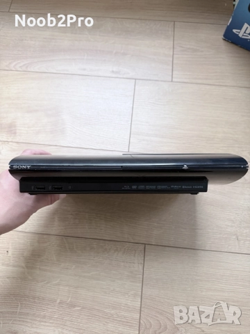 Sony PlayStation 3 Super Slim 12GB – CECH-4203A с оригинална кутия, снимка 7 - PlayStation конзоли - 56114464
