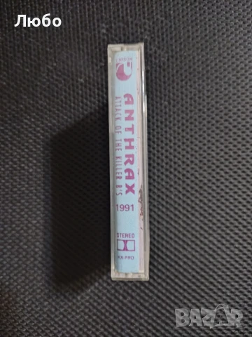 ANTHRAX - Attack of the Killer B's, снимка 2 - Аудио касети - 50595511