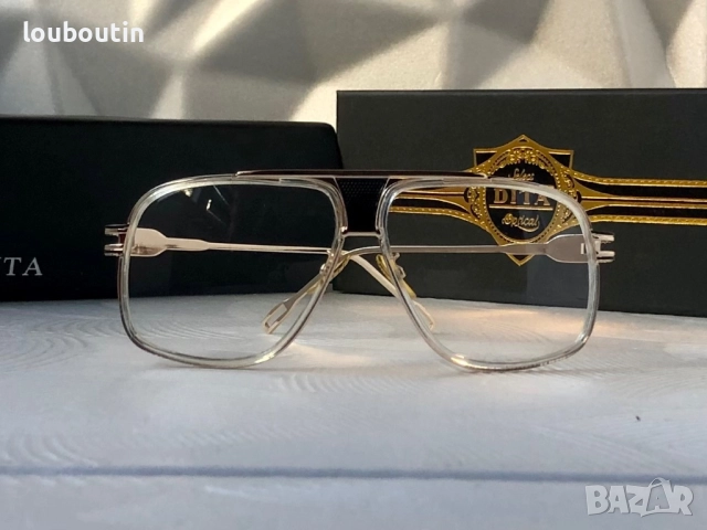 Мъжки прозрачни слънчеви очила маска dita, снимка 3 - Слънчеви и диоптрични очила - 52742457