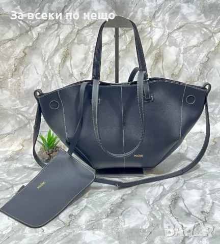 Дамска чанта Polene - Налични различни цветове Код D1411, снимка 5 - Чанти - 48135299