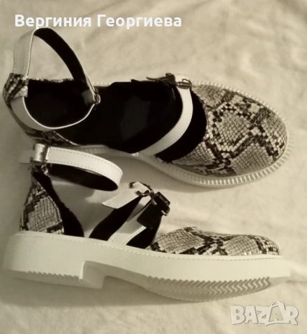 Нови дамски сандали, еспадрили от кожа и кецове от плат - 4.00 - 8.00 евро евро , снимка 2 - Сандали - 53941360