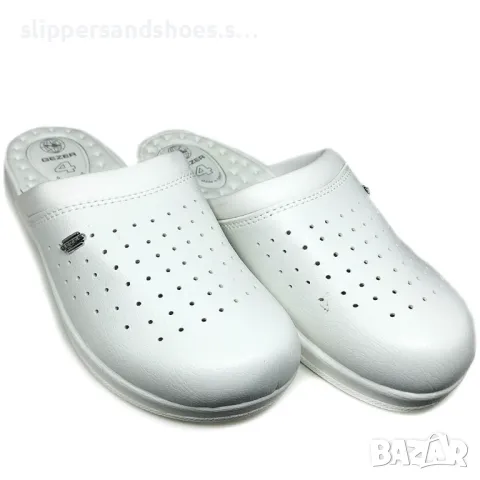 Дамски медицински чехли GEZER бял 36/41, снимка 2 - Чехли - 50051206