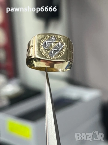 Златен пръстен 14 карата 1,90 грама , снимка 2 - Пръстени - 53315858