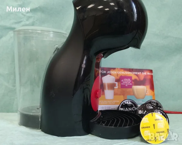 Кафемашина с гаранция 1 година Delpnghi NESCAFÉ® система Dolce gusto Piccolo XS.Black, снимка 5 - Кафемашини - 56155716